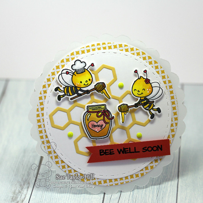 Metallic Gold Bee Creative Ink Refill - Honey Bee Stamps - Make It Merry